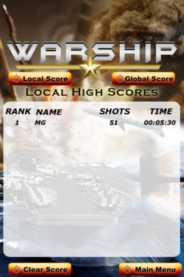 Screenshot WARSHIP – iPhone Edition Screenshot WARSHIP – iPhone Edition